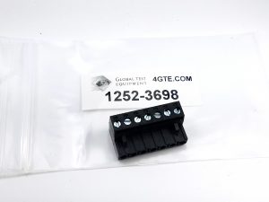 GTE 1252-3698 Pluggable PCB Terminal Block, 7 Pin, 90 Degree