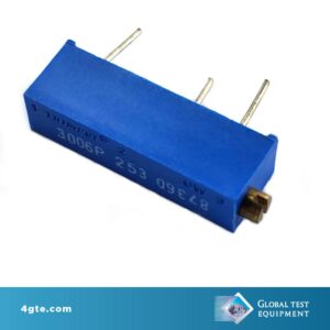 Bourns 3006P-1-253 Trimmer Resistor, 25Kohm, 10% Sealed Multi-turn