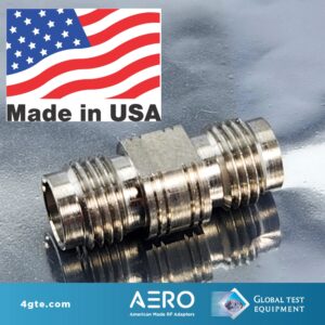 Aero A18F-18F RF Adapter, 1.85mm Female to 1.85mm Female