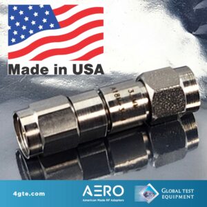Aero 1.85mm Male to 3.5mm Male Adapter, Made in the USA