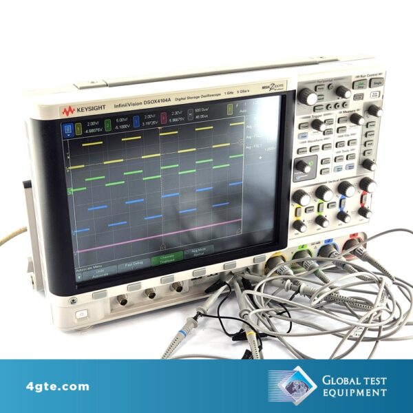 Keysight DSOX4104A Oscilloscope: 1 GHz, 4 Analog Channels