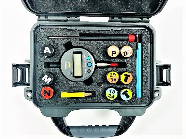 Galaxy Gage Kit for Female/Male Type N, SMA, 3.5mm, 2.92mm, 2.4mm and 1.85mm RF Connectors