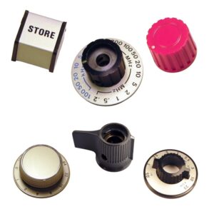 Equipment Knobs and Buttons From Global Test Equipment