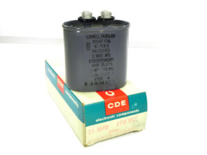 Cornell Dubilier KTSF25-37QAPI Capacitor, 25uF, 370VAC, 60 Hz, 70C