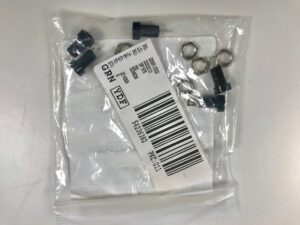 Cinch 108-0903-001 Emerson Cinch Connector Black Set of 5 - Johnson