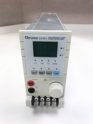 Chroma 63301 High Speed DC Load 4A/40A, 16V/80V, 200W
