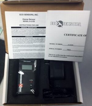 ECO Sensors A-21ZX Single Gas Detector, Ozone, 0.02-9.99 ppmv