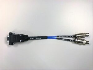 AIM ACA-2405-008 MIL-STD-1553 Cable CJ70-29  2 Connectors