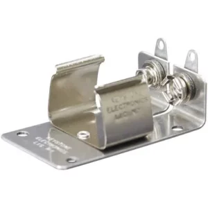 Keystone 1290 Lot of 20, Battery Holder (Open) 9V 1 Cell Solder Lug